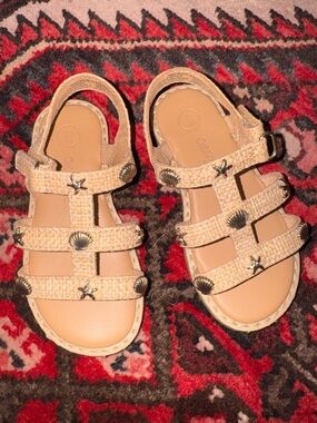 Cat and Jack Sandals Size 6